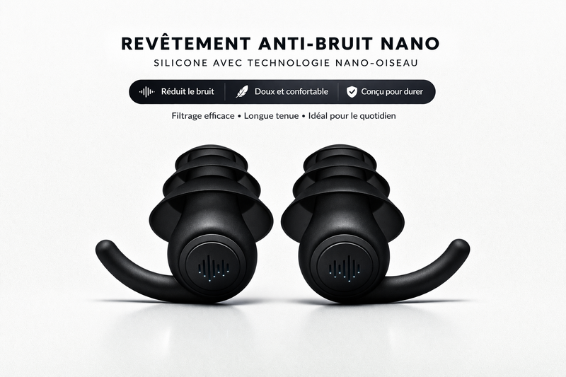 Bouchons d’Oreilles Anti-Bruit – Travaillez au calme, même dans le bruit