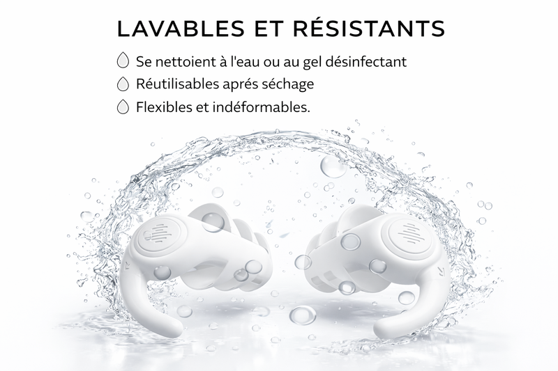 Bouchons d’Oreilles Anti-Bruit – Travaillez au calme, même dans le bruit