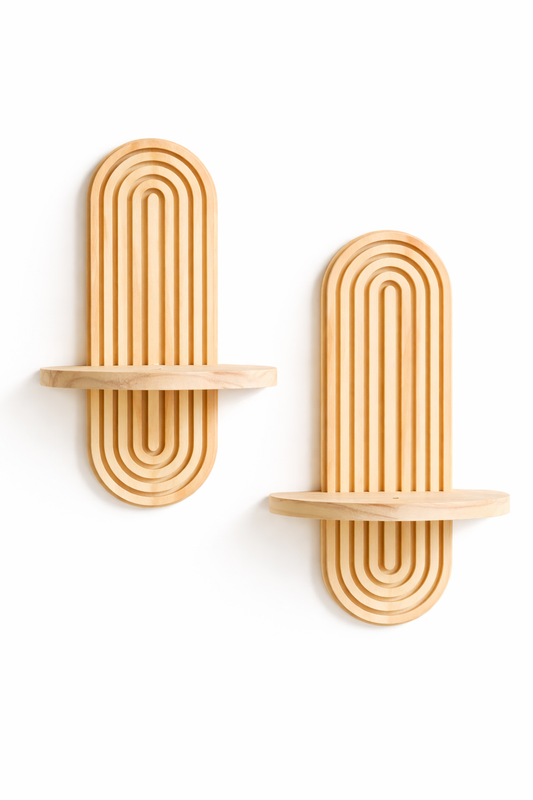 ETAGERE MURALE BOIS BOHEME – Sublimez vos plantes et votre décoration