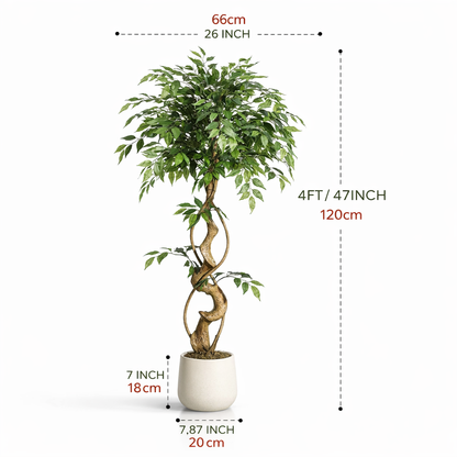 FICUS ARTIFICIEL REALISTE – La plante élégante pour votre maison