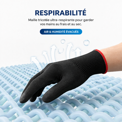 GANTS ANTIDERAPANTS PRO – Travaillez avec précision et sécurité