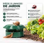 PIÈGE À LIMACES PRO – Stoppez les escargots et limaces au jardin