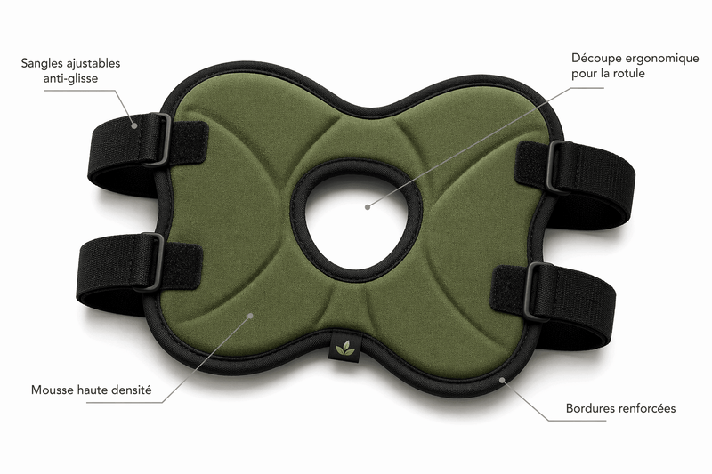 GenouPro - anatomie et structure du coussin de genou